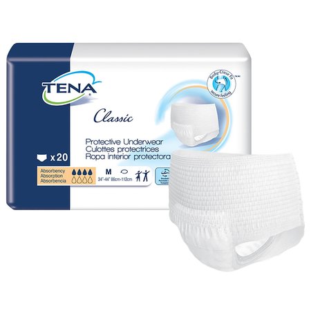 TENA Disposable Underwear Medium, PK 80 72513